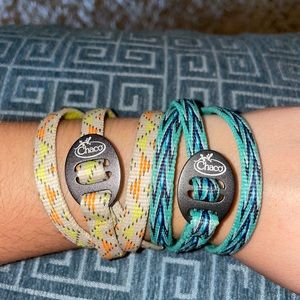 NWOT set of two Chaco bracelets